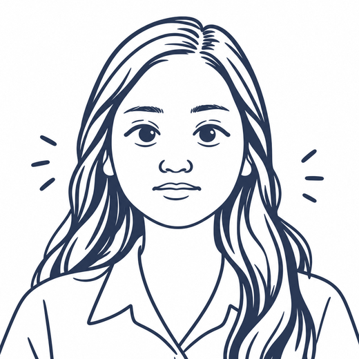 Illustrated portrait of Febelyn